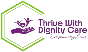 Thrive With Dignity Care logo